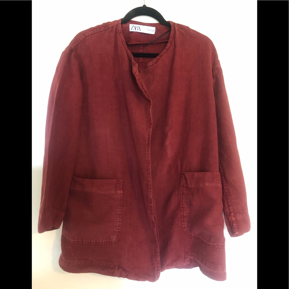 ZARA Morocco Linen top
